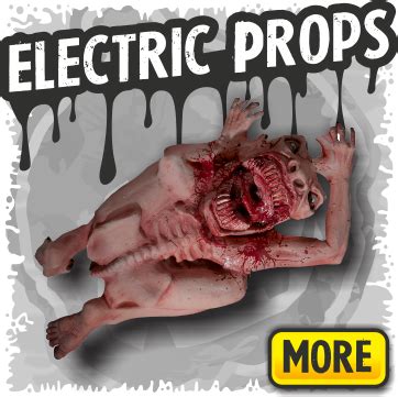 electric box halloween prop|animatronics halloween props.